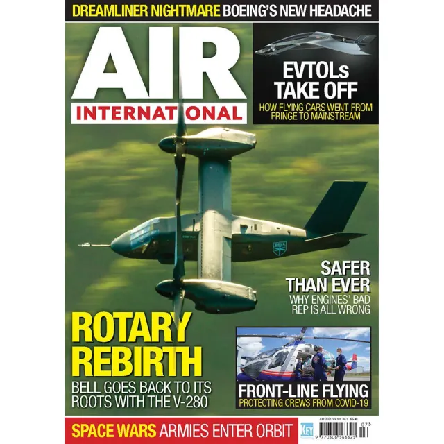 AIR International July 2021 tidning lösnummer flyg