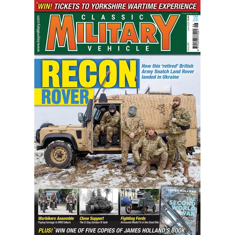 Classic Military Vehicle juni 2023 tidning militärfordon