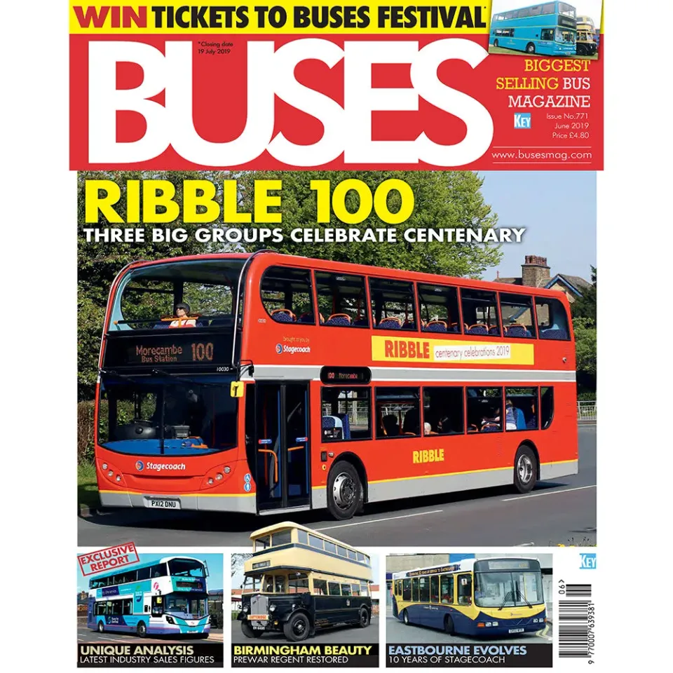 Buses juni 2019 tidning lösnummer bussar