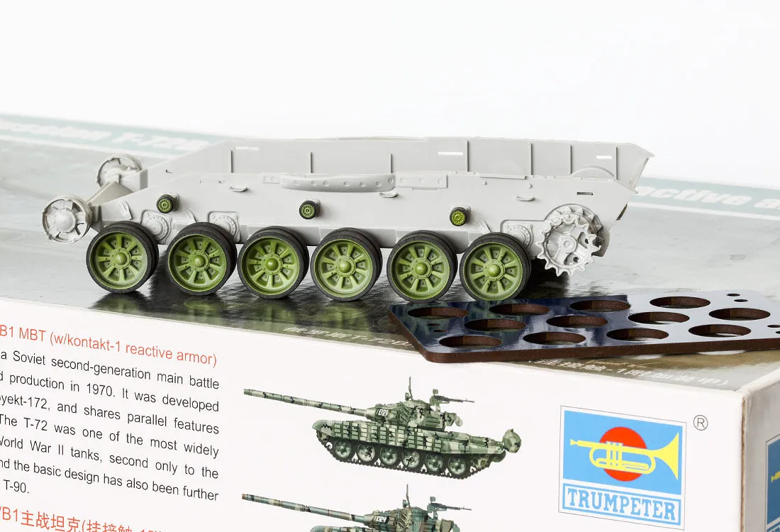 Rossagraph QuickWheel QW-162 målarmask 1:35 T-72B Trumpeter