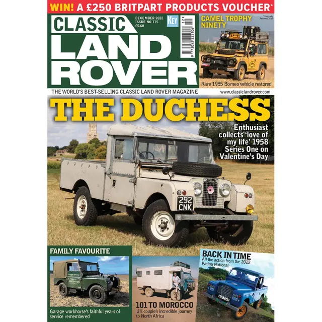 Classic Land Rover december 2022 tidning lösnummer veteran