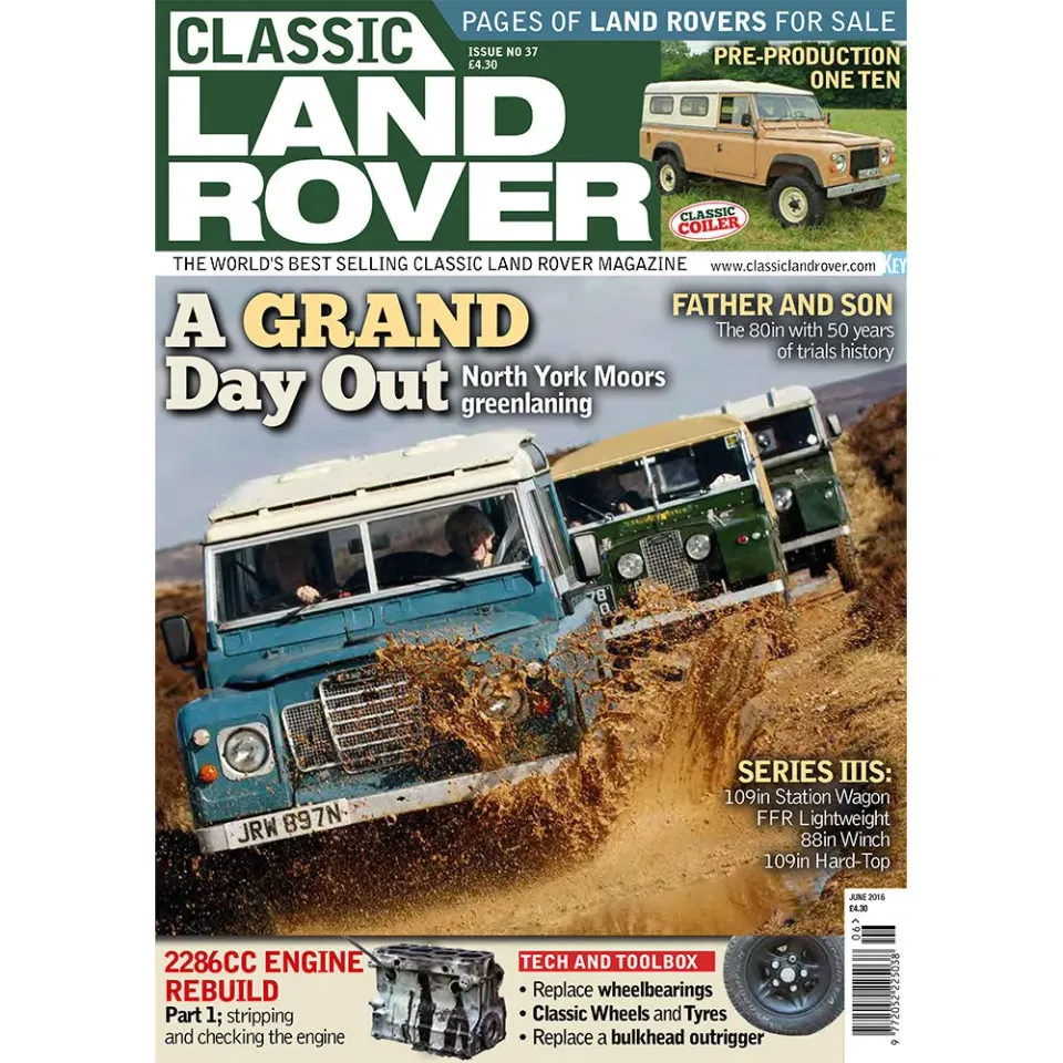 Classic Land Rover juni 2016 tidning lösnummer Series III