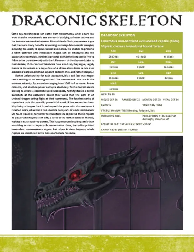 EN Publishing Draconic Skeleton WOIN PDF odöd