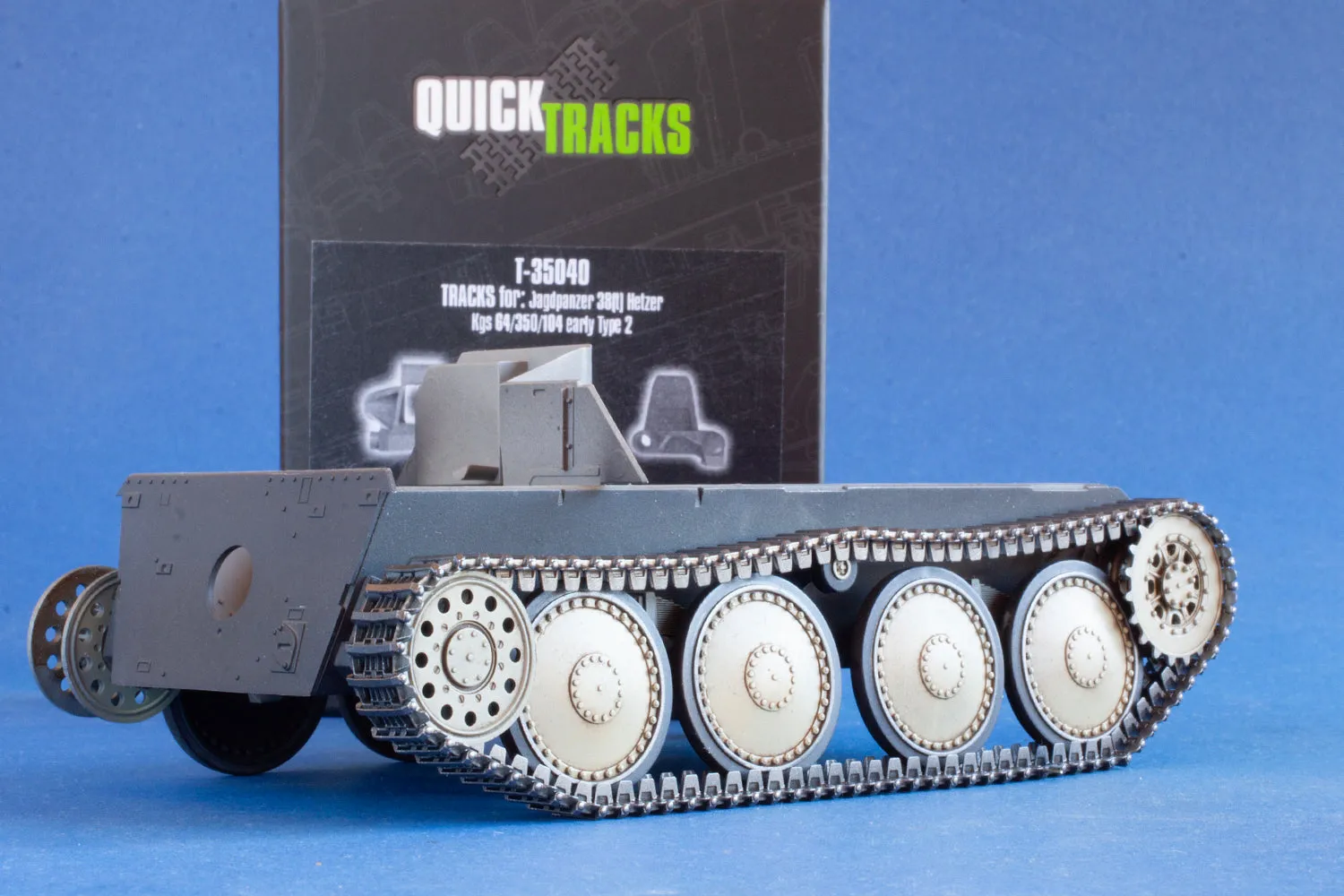 ROSSAGRAPH QuickTracks T-35040 band 1:35 Hetzer tidig resin