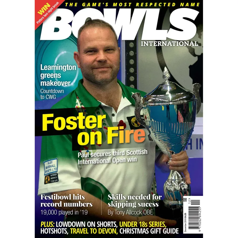 Bowls International december 2019 tidning bowlsport lösnummer
