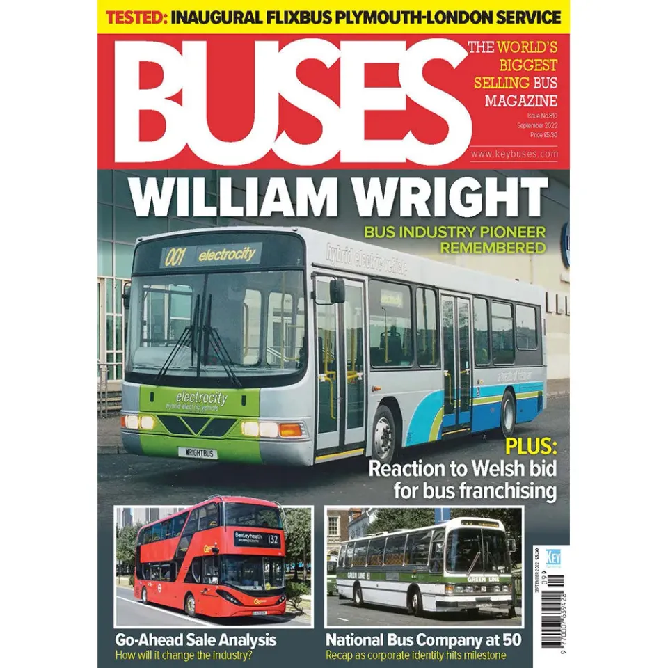 Buses september 2022 tidning lösnummer engelsk