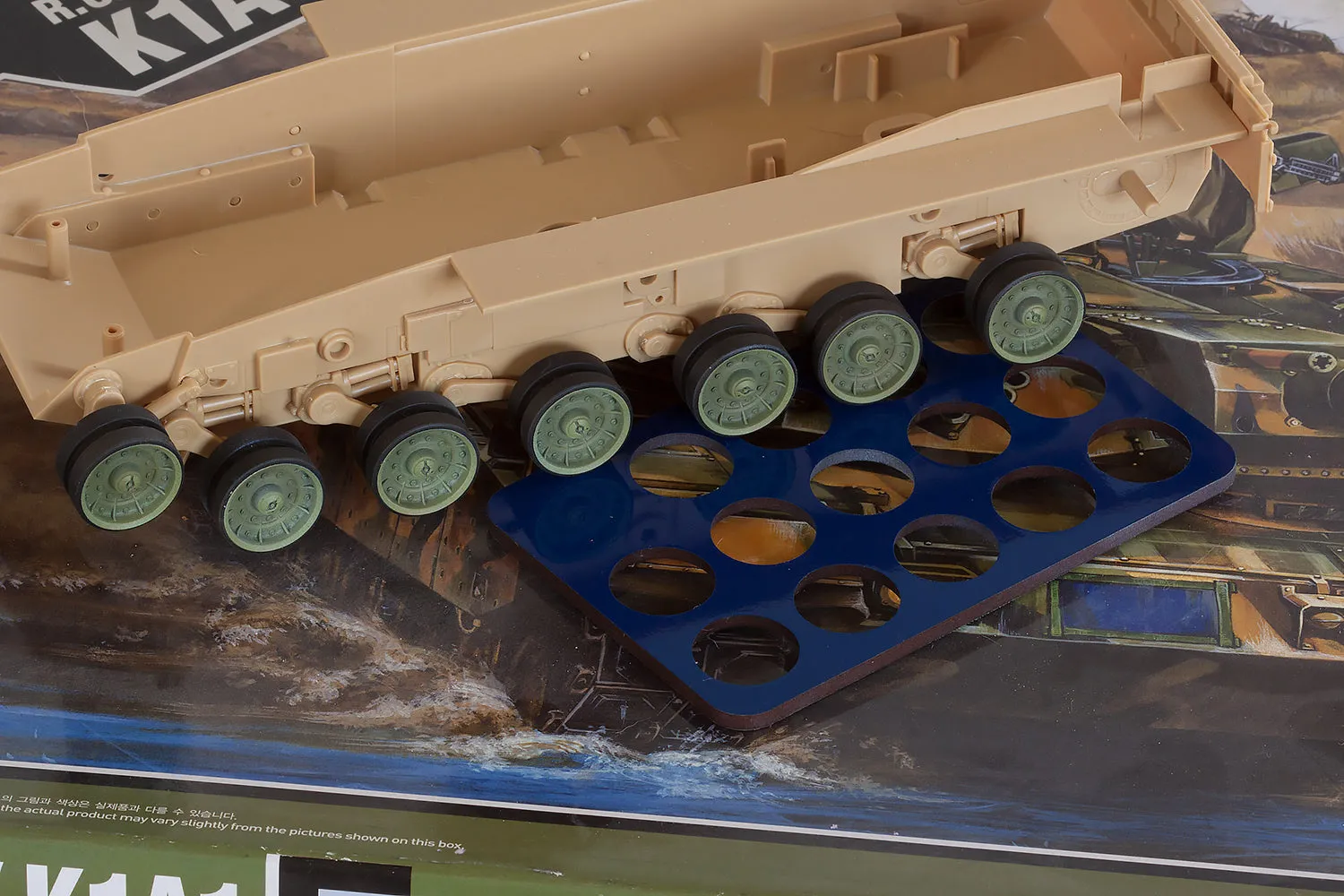 Rossagraph QuickWheel QW-236 målningsmask K1A1 1/35