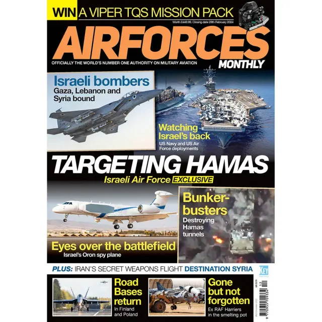 AirForces Monthly december 2023 tidning lösnummer