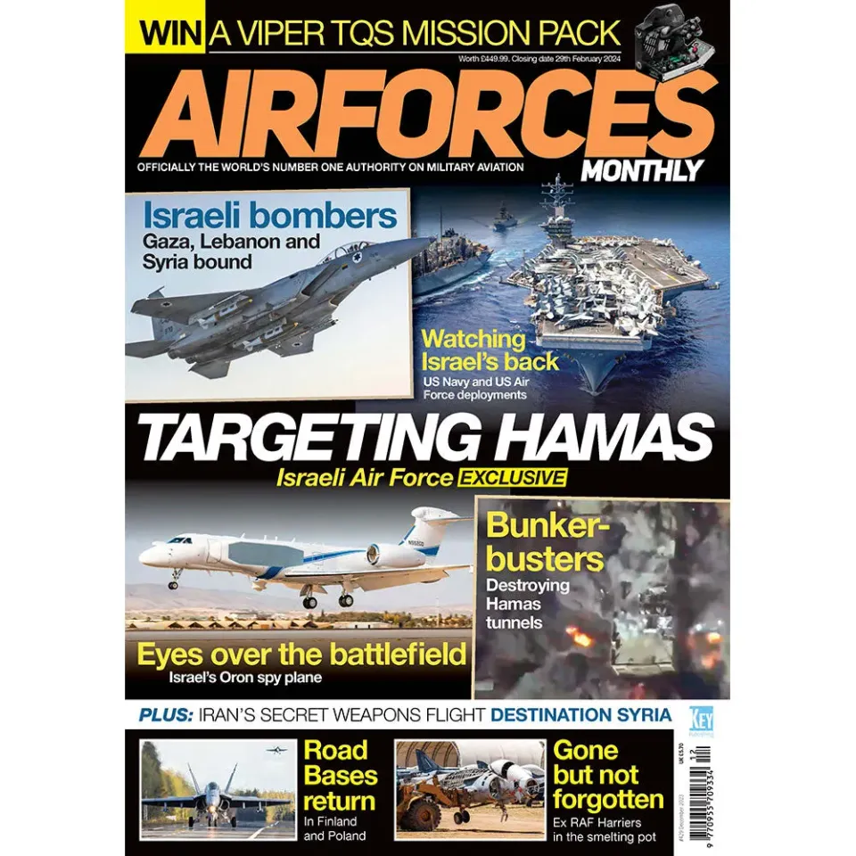 AirForces Monthly december 2023 tidning lösnummer