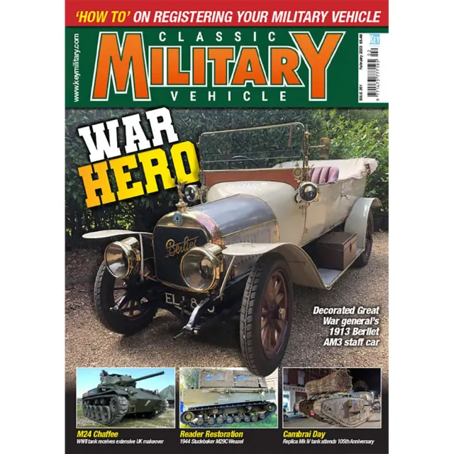 Classic Military Vehicle februari 2023 tidning – Weasel