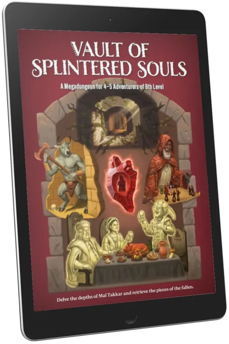 EN Publishing EN5ider 500 Vault of Splintered Souls megadungeon PDF