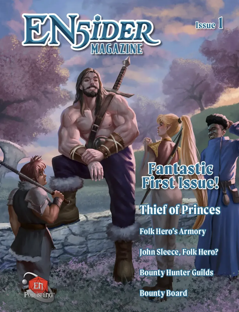 EN Publishing EN5ider 1 Folk Heroes rollspel PDF