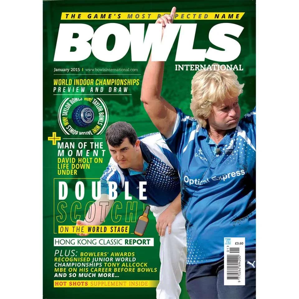 Bowls International januari 2015 tidning back issue