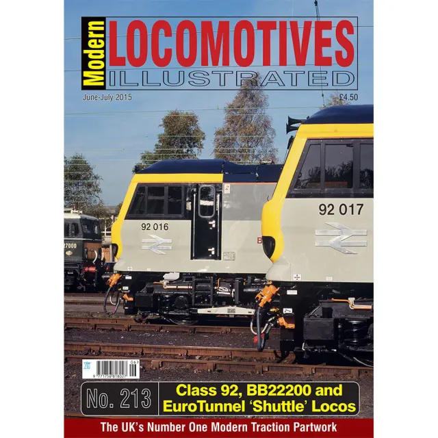 MLI Plus nr 213 tidning ellok Class 92