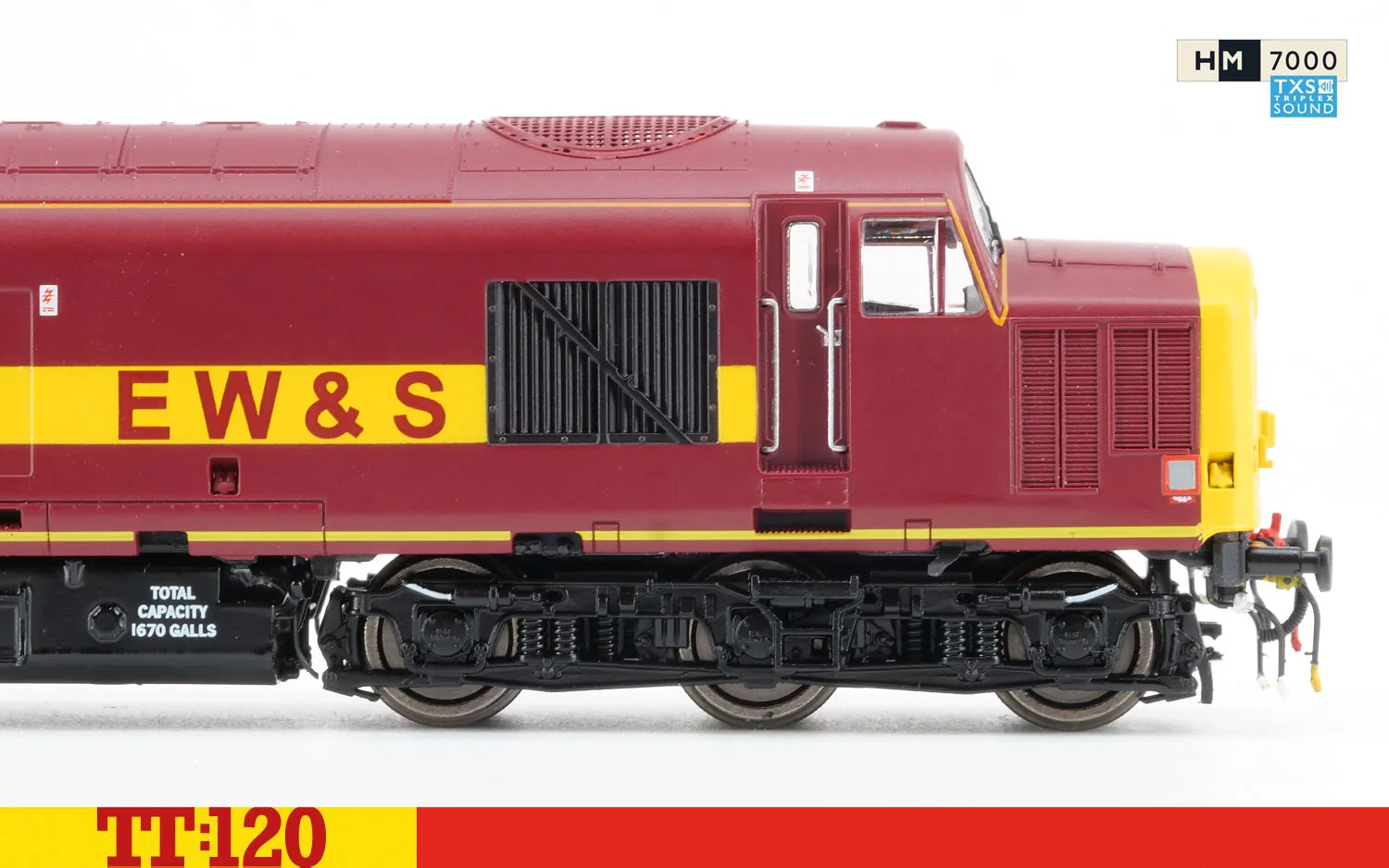 Hornby TT:120 Class 37 37704 modellok med ljud
