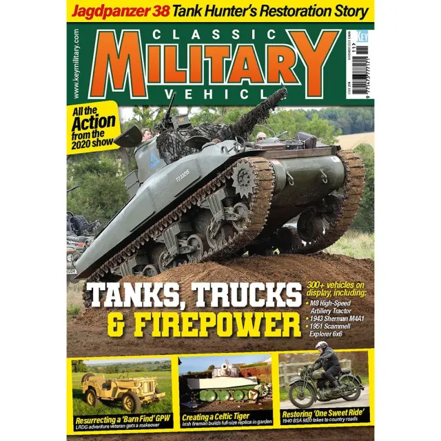 Classic Military Vehicle november 2020 tidning renovering
