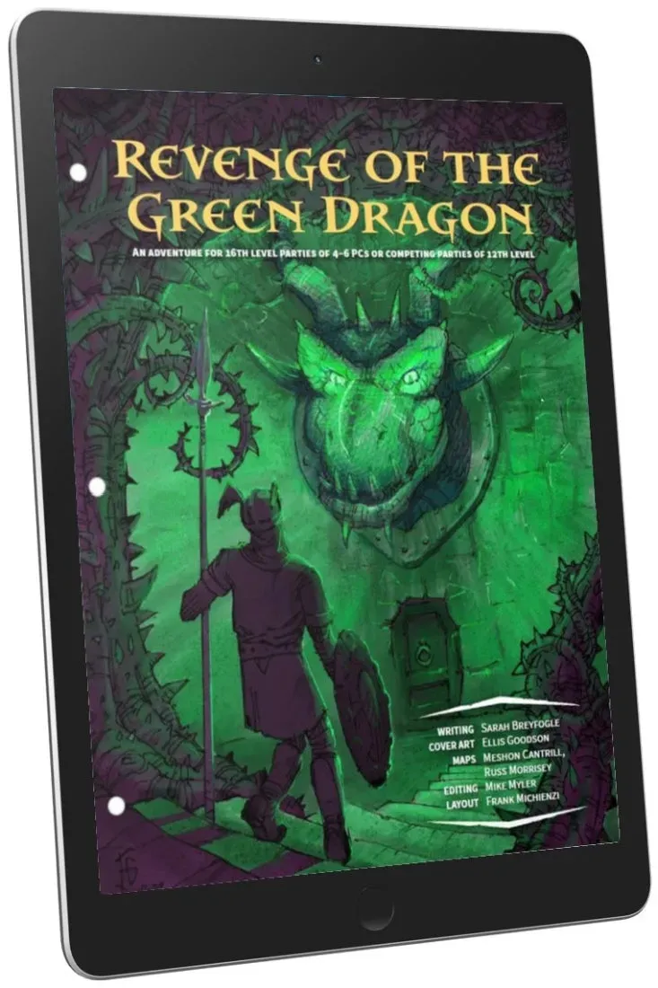 EN Publishing Revenge of the Green Dragon äventyr pdf nivå 16