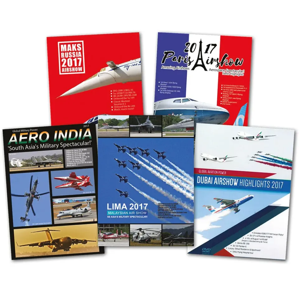 Air Show Spectacular 2017 DVD-film 5-disc specialutgåva