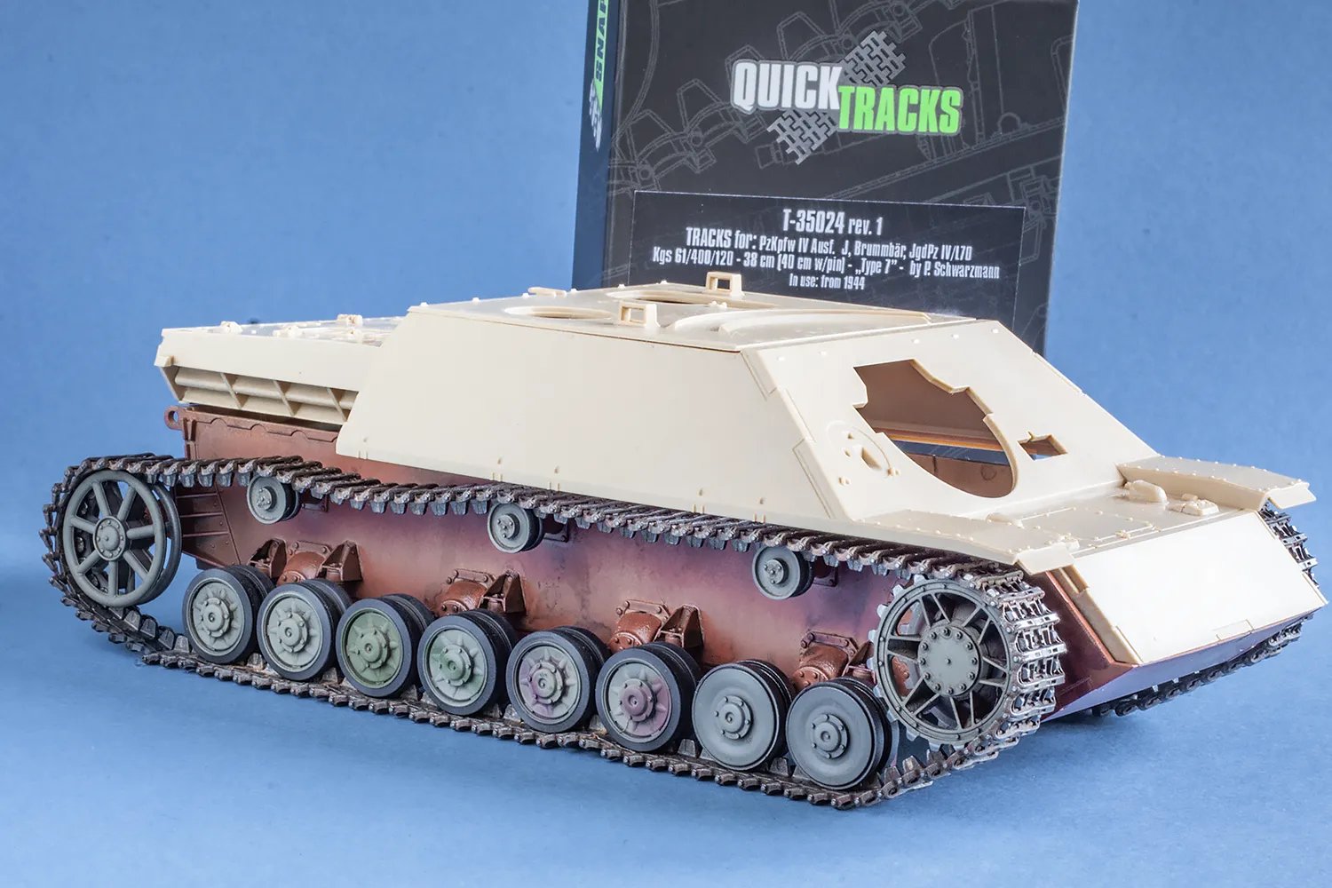 ROSSAGRAPH QuickTracks T-35024 larvband Panzer IV 1:35