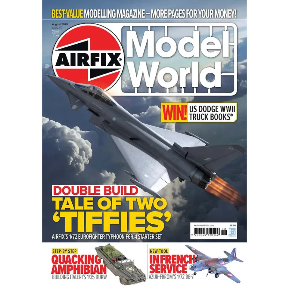 Airfix Model World augusti 2025 tidning lösnummer