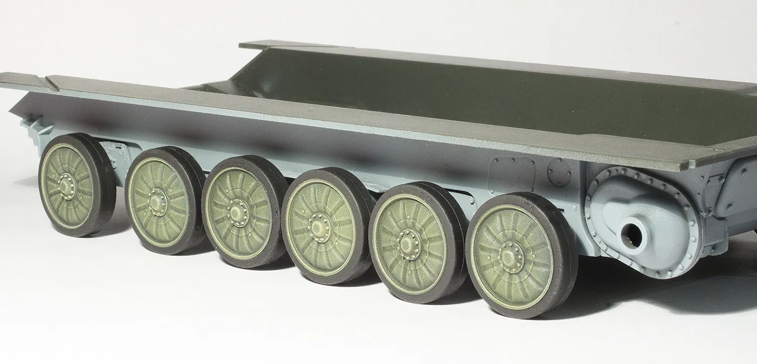 QuickWheel QW-171 ZSU-23-4M/MZ målarmask 1:35