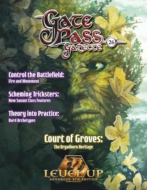 EN Publishing Level Up Gate Pass Gazette 26 rollspel PDF