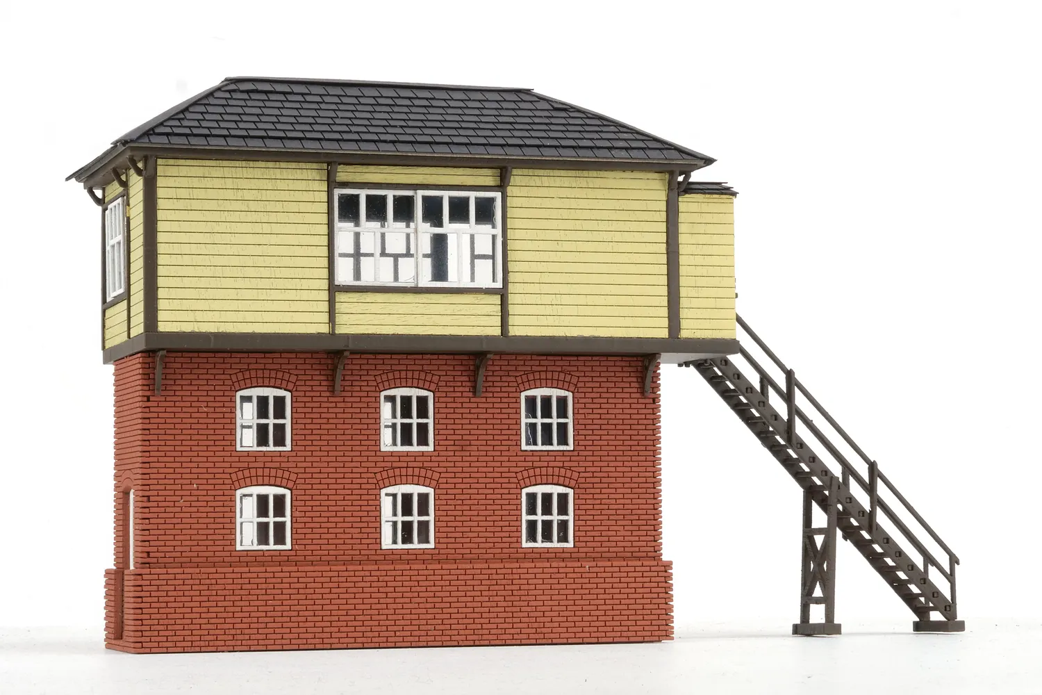 PJM Models Yarnton Signalbox byggsats OO laserskuren