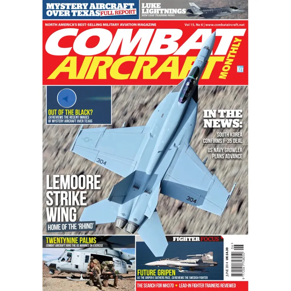 Combat Aircraft Journal juni 2014 tidning Gripen E