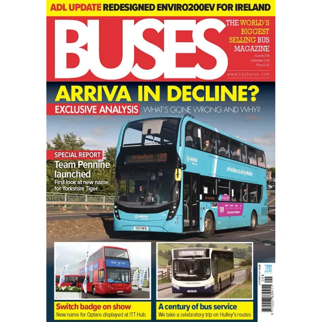 Buses September 2021 tidning äldre nummer