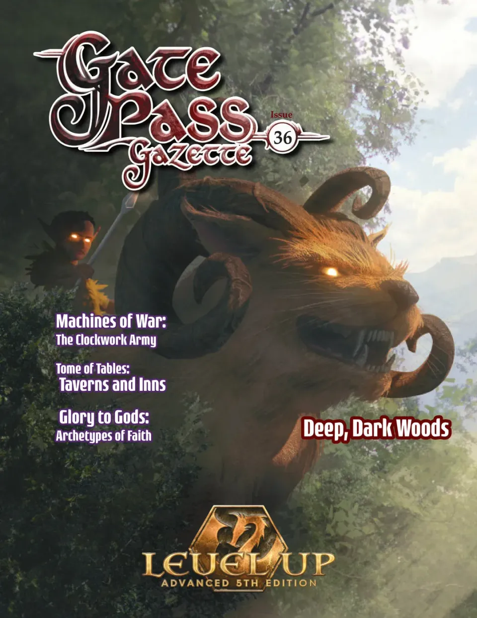EN Publishing Gate Pass Gazette 36 rollspelstidning PDF A5E