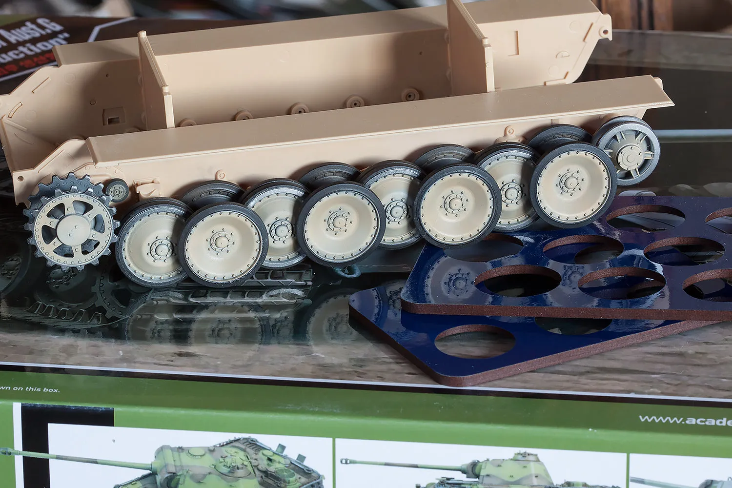 Rossagraph QuickWheel QW-237 Panther G mask 1:35