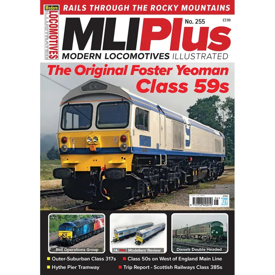MLI Plus juni 2022 tidning nr 255 diesellok
