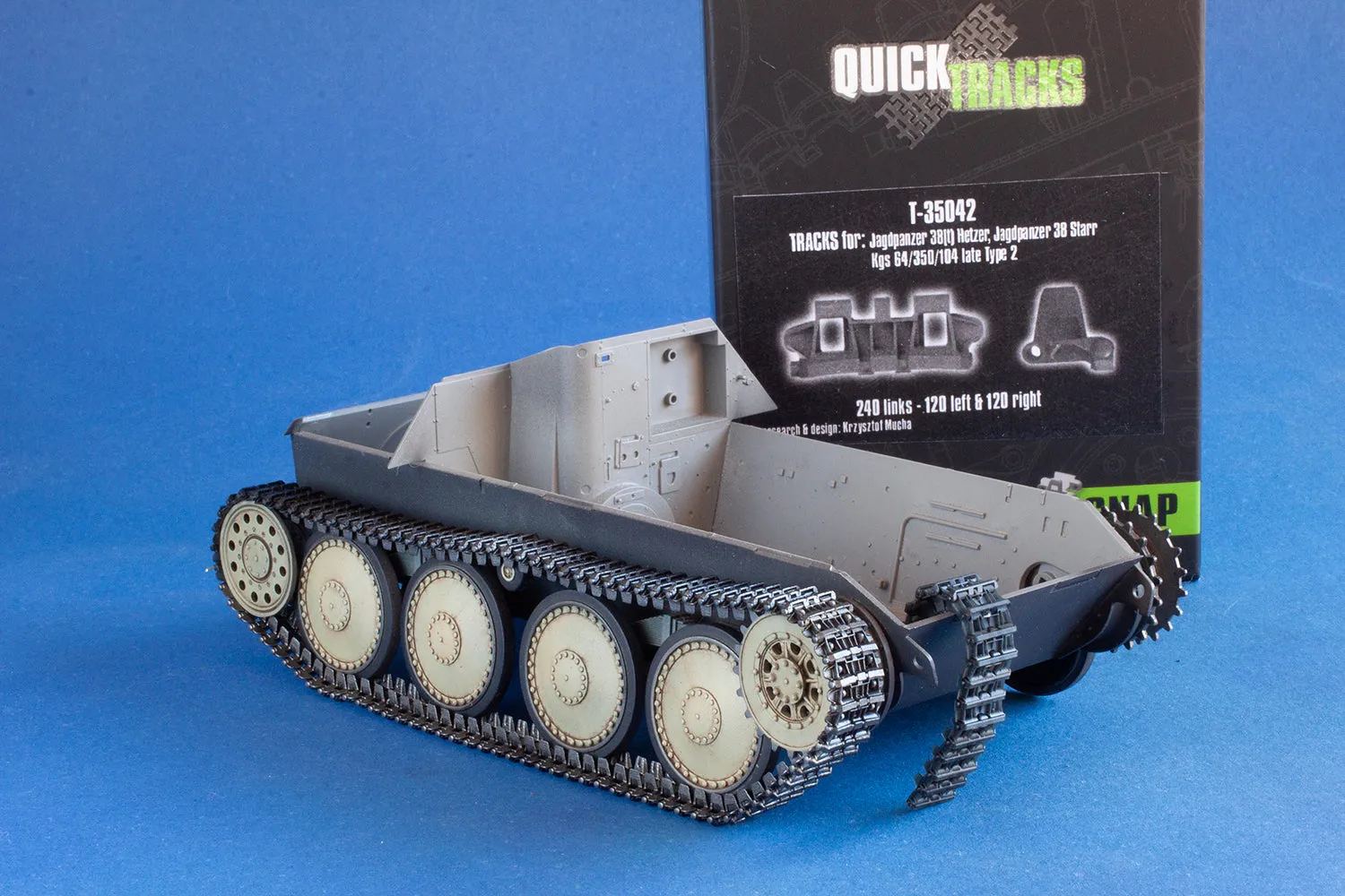 Rossagraph QuickTracks T-35042 band Hetzer sen typ 2 1:35