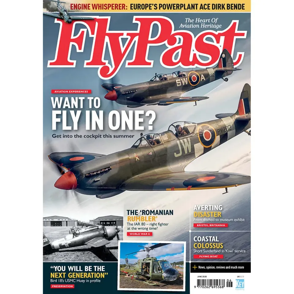 FlyPast tidning juni 2026 warbird flygupplevelser