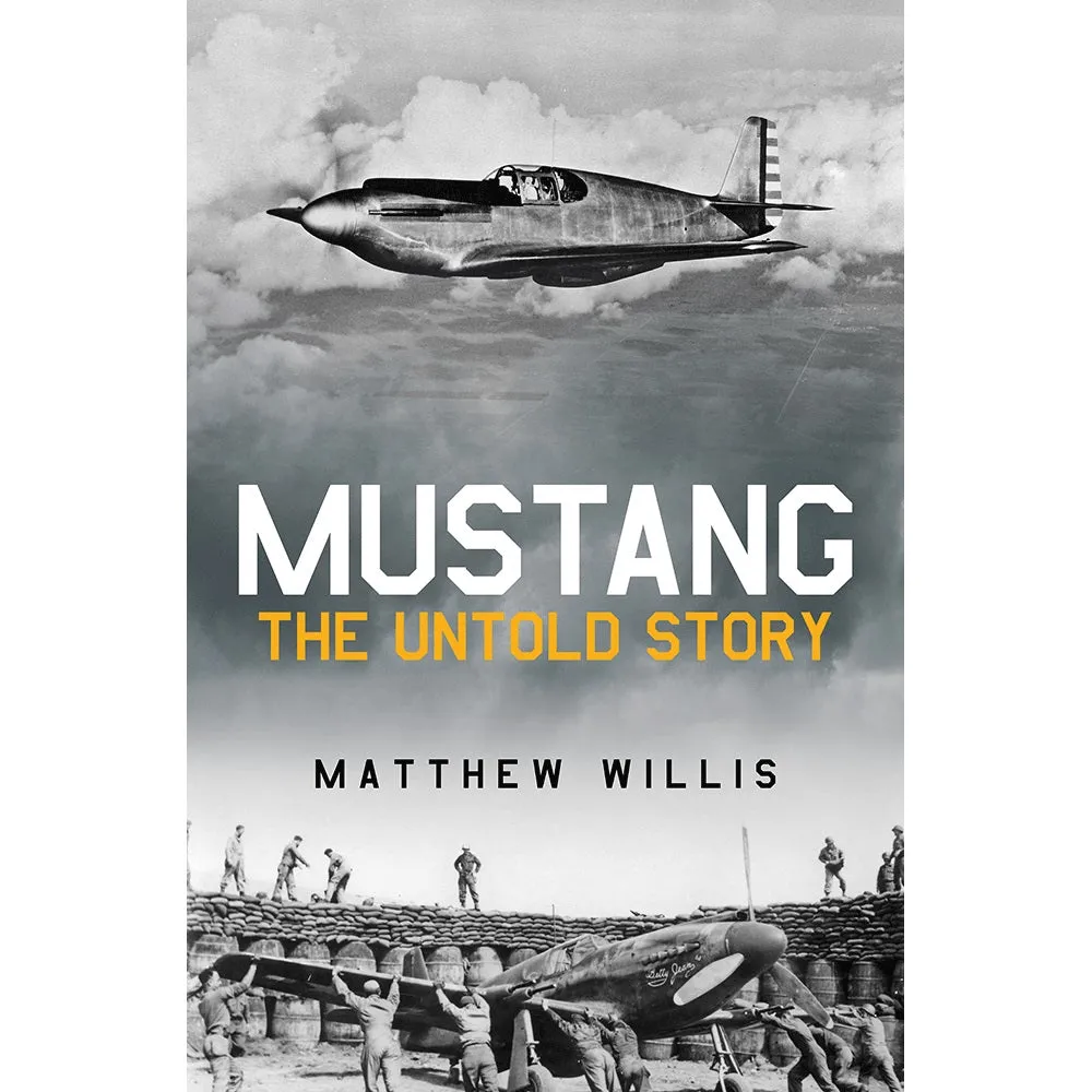 Mustang The Untold Story bok pocket flyghistoria andra världskriget