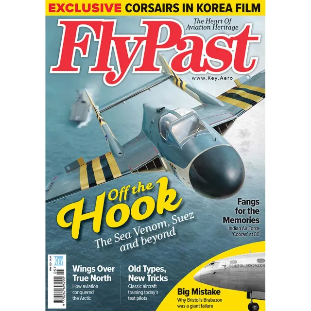 FlyPast maj 2021 tidning lösnummer Sea Venom