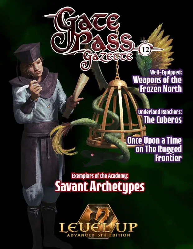 EN Publishing Gate Pass Gazette 12 Level Up tidning pdf gräns