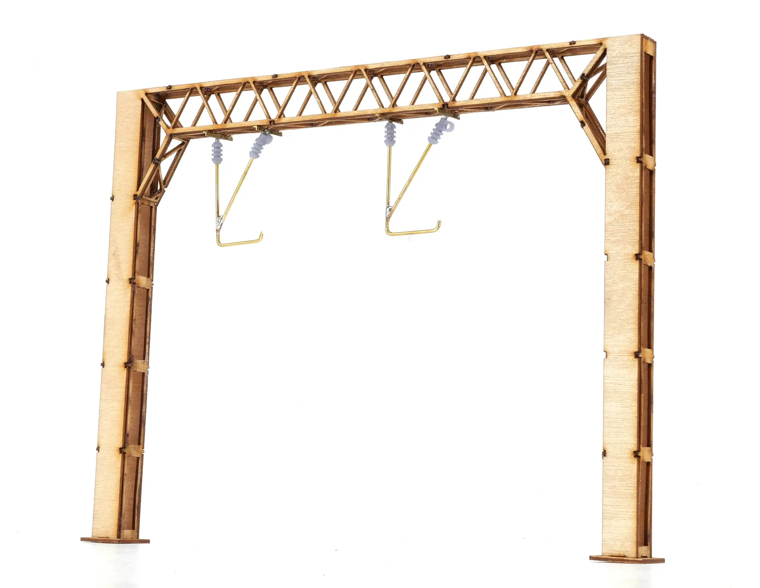 PJM Models WCML Portal Gantry byggsats OO 3-pack