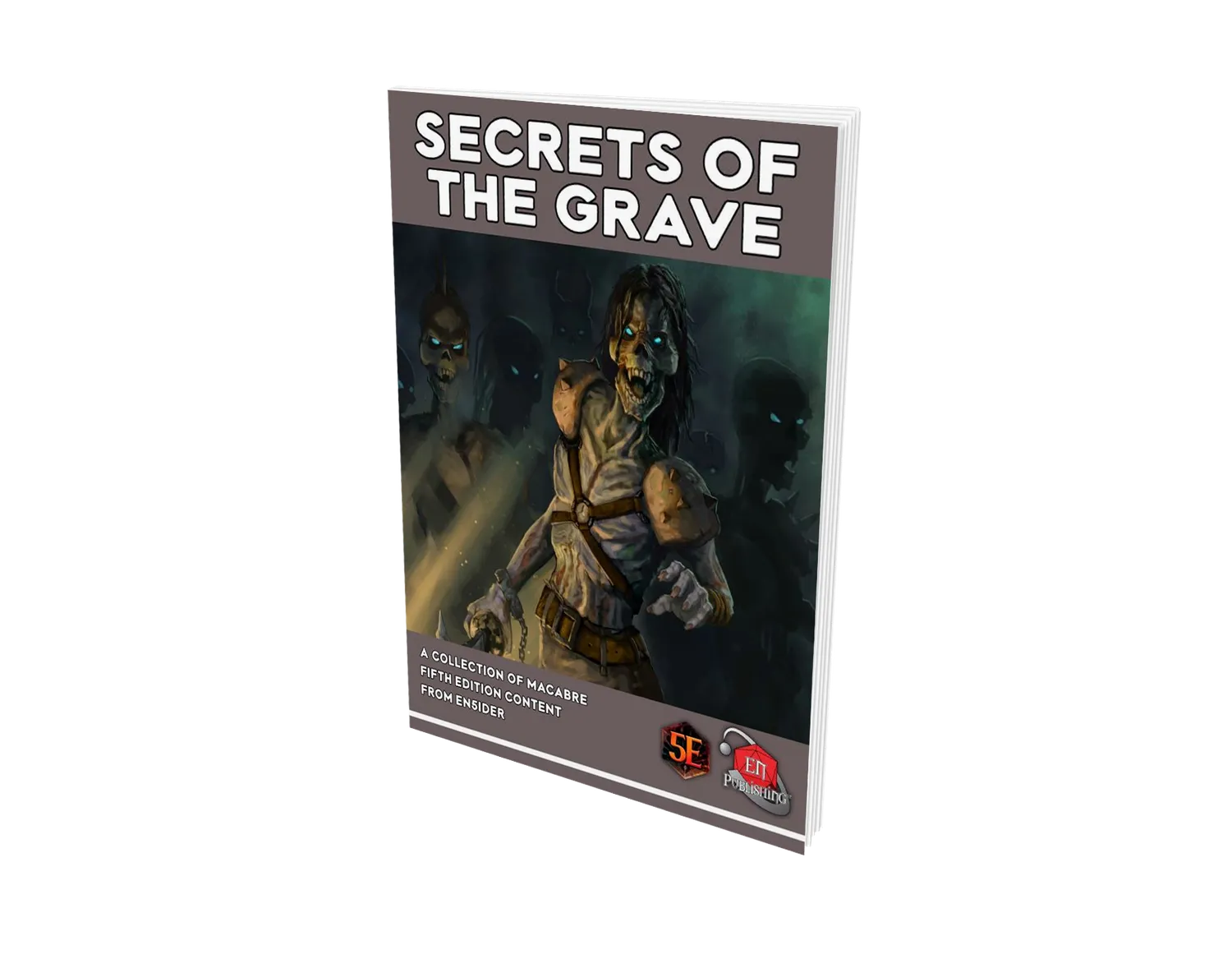 EN Publishing Secrets of the Grave bok mjukpärm + PDF