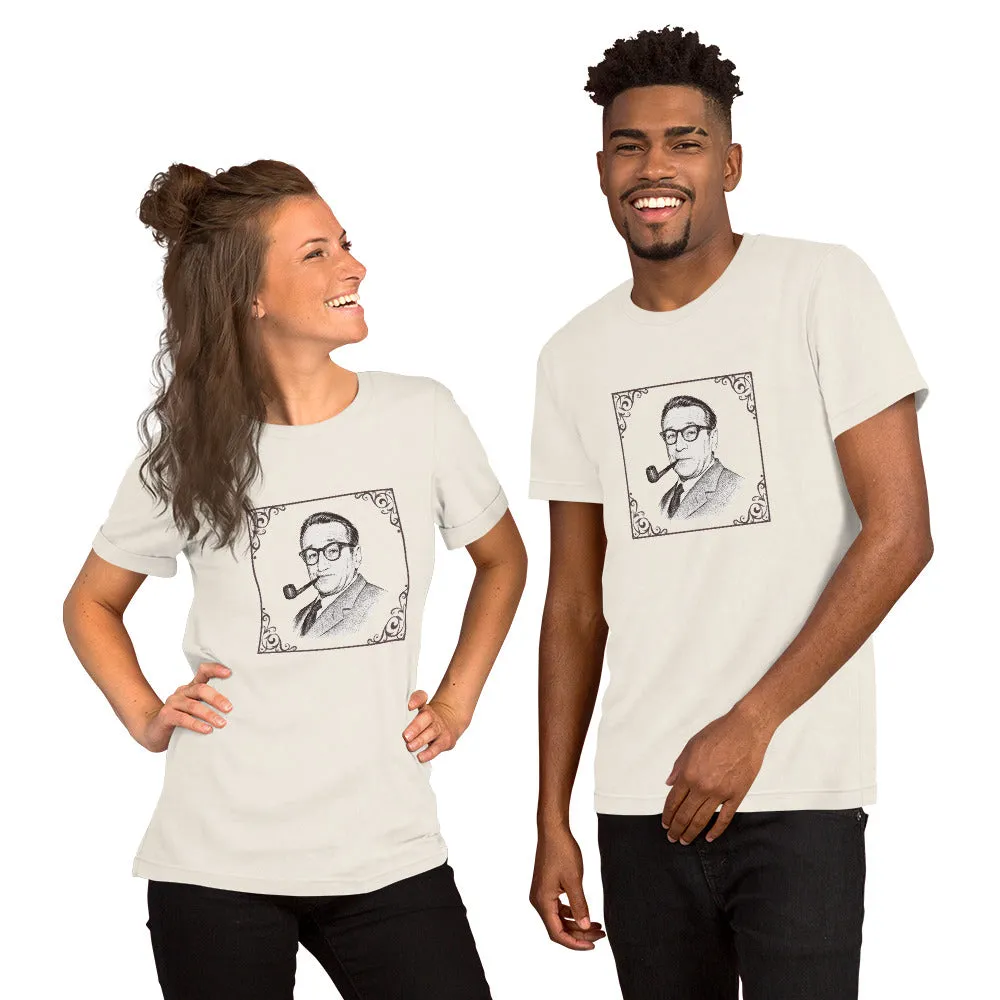 Deckarbokhandeln Georges Simenon t-shirt unisex bomull