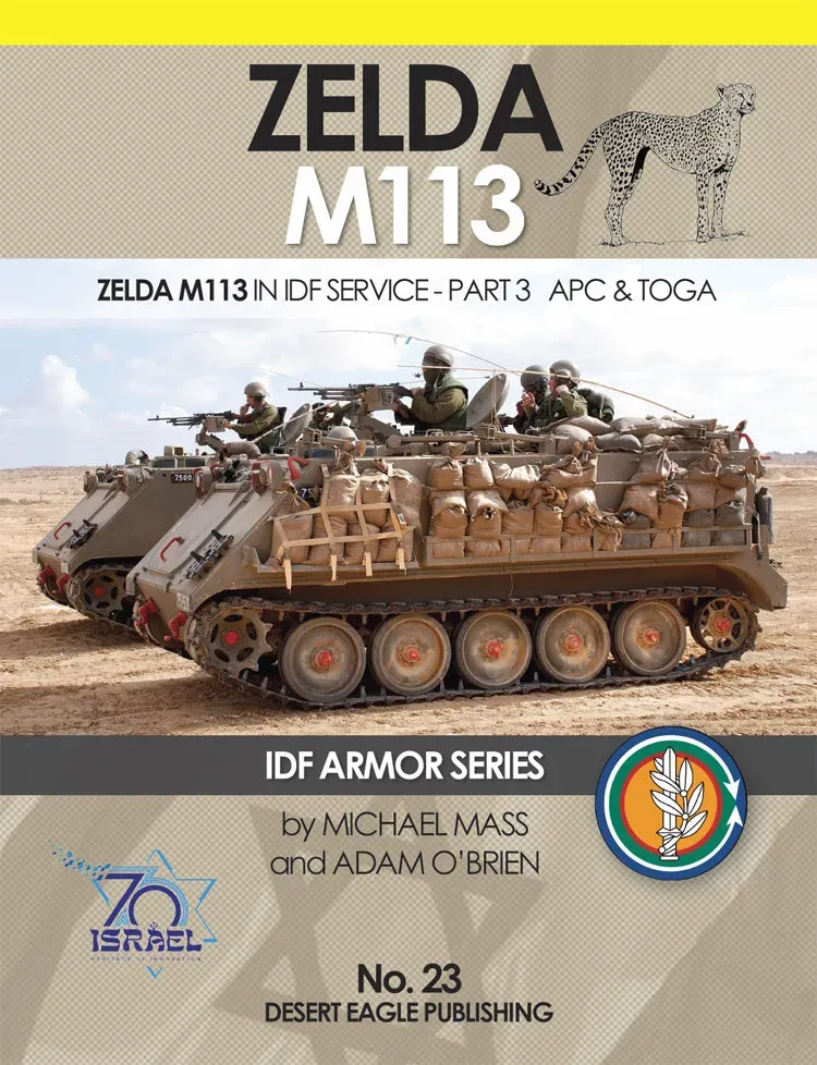Desert Eagle No. 23 Zelda M113 IDF-bok 84 sidor
