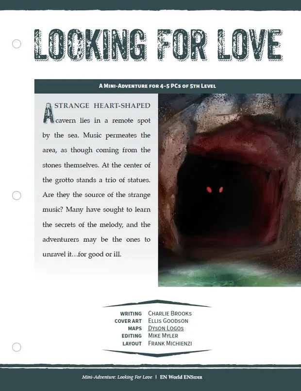 EN Publishing Mini-Adventure Looking For Love PDF nivå 5