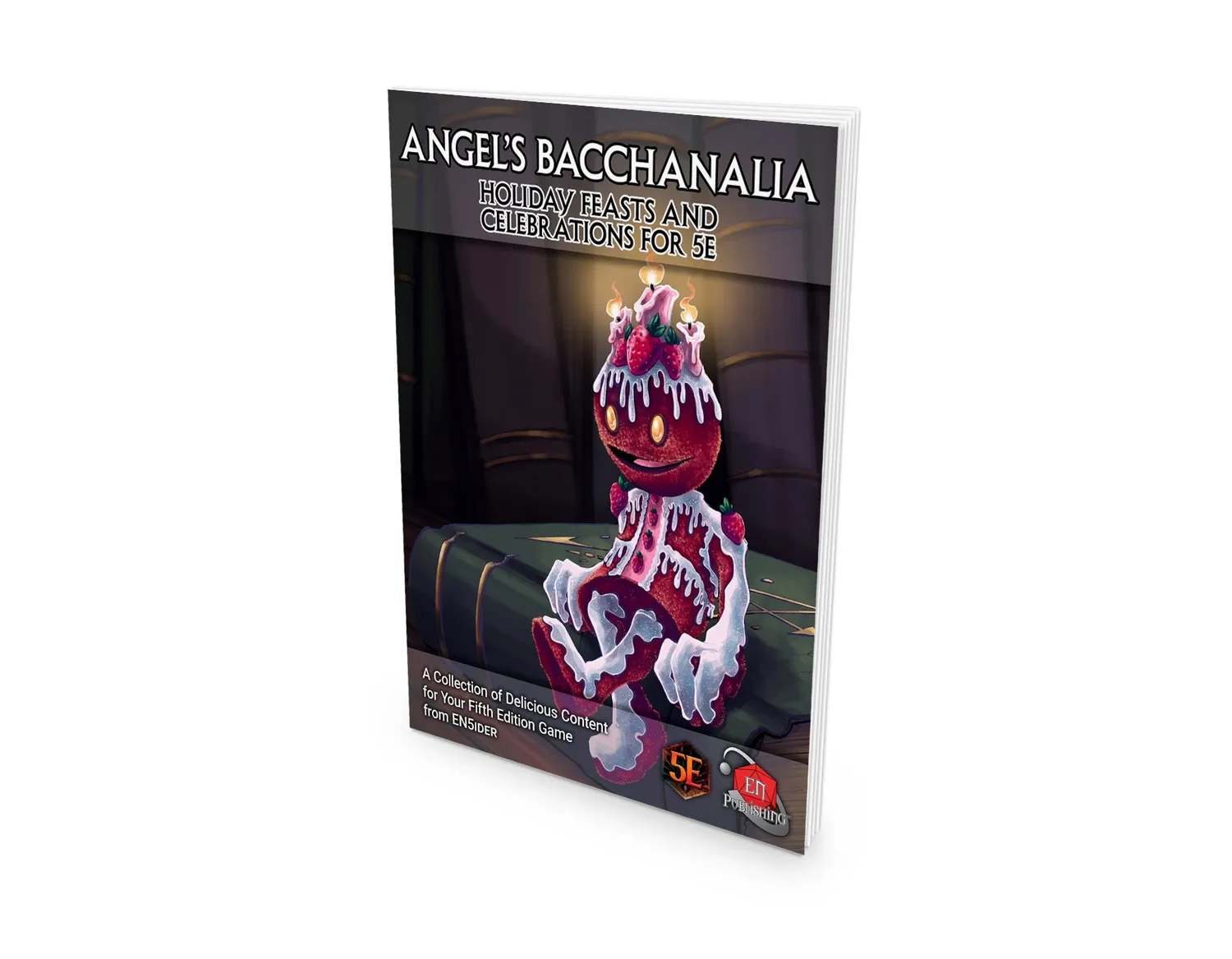EN Publishing Angel's Bacchanalia festäventyr bok PDF 27 sidor