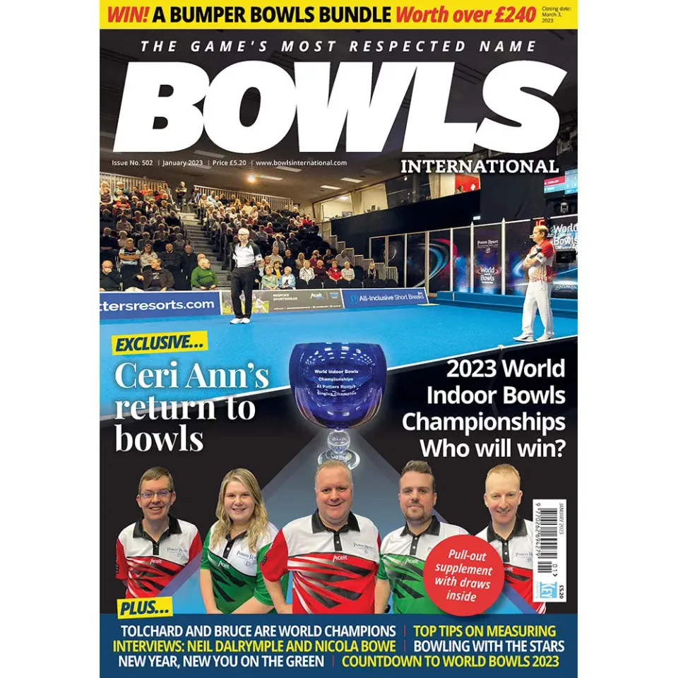 Bowls International januari 2023 tidning VM-nummer