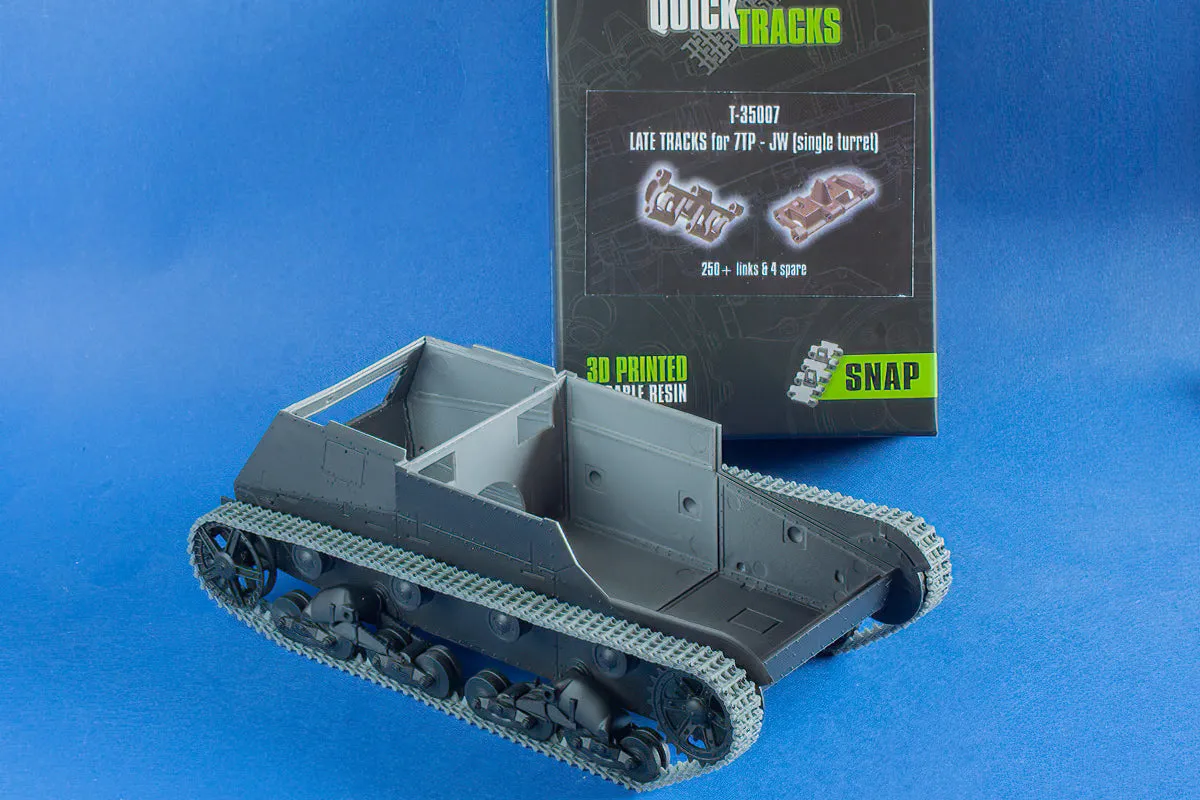 Rossagraph QuickTracks T-35007 bandlarv 7TP sen 1/35 resin