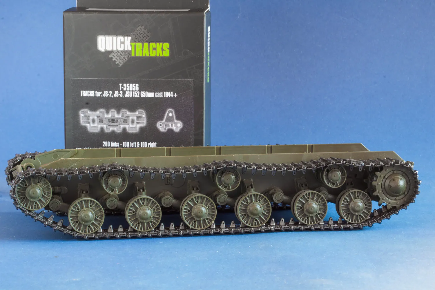Rossagraph QuickTracks T-35056 larvband JS-2 650mm 1/35