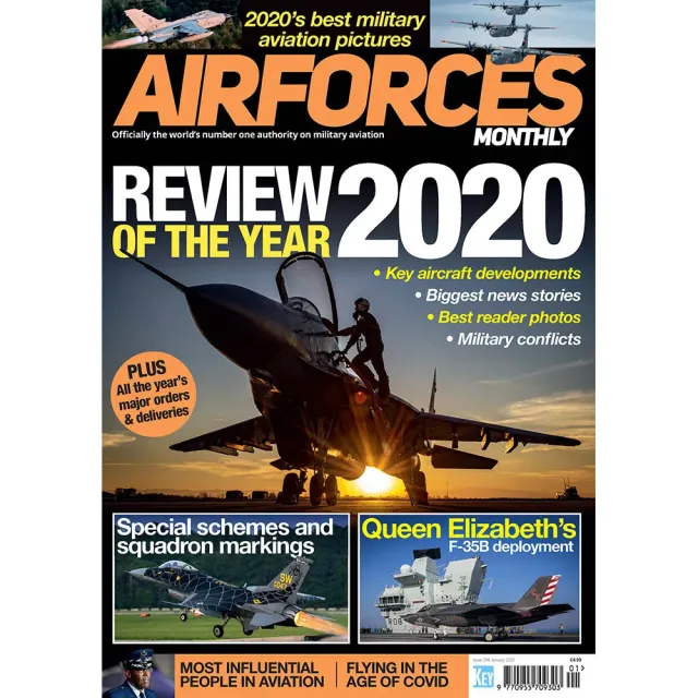 AirForces Monthly tidning januari 2021 årsreview
