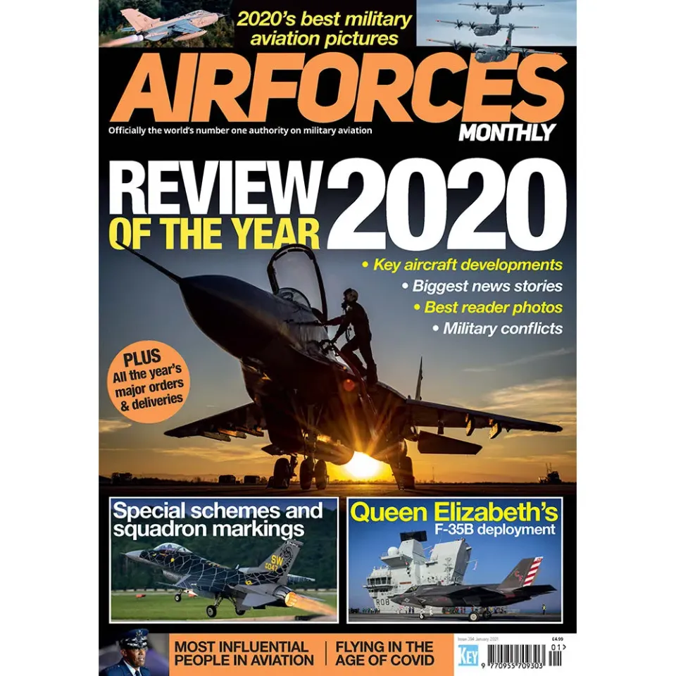 AirForces Monthly tidning januari 2021 årsreview