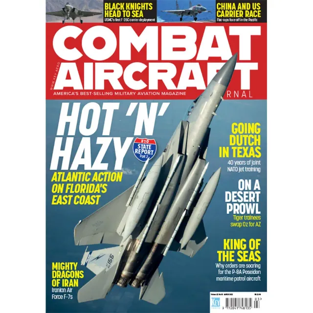 Combat Aircraft Journal mars 2022 tidning lösnummer