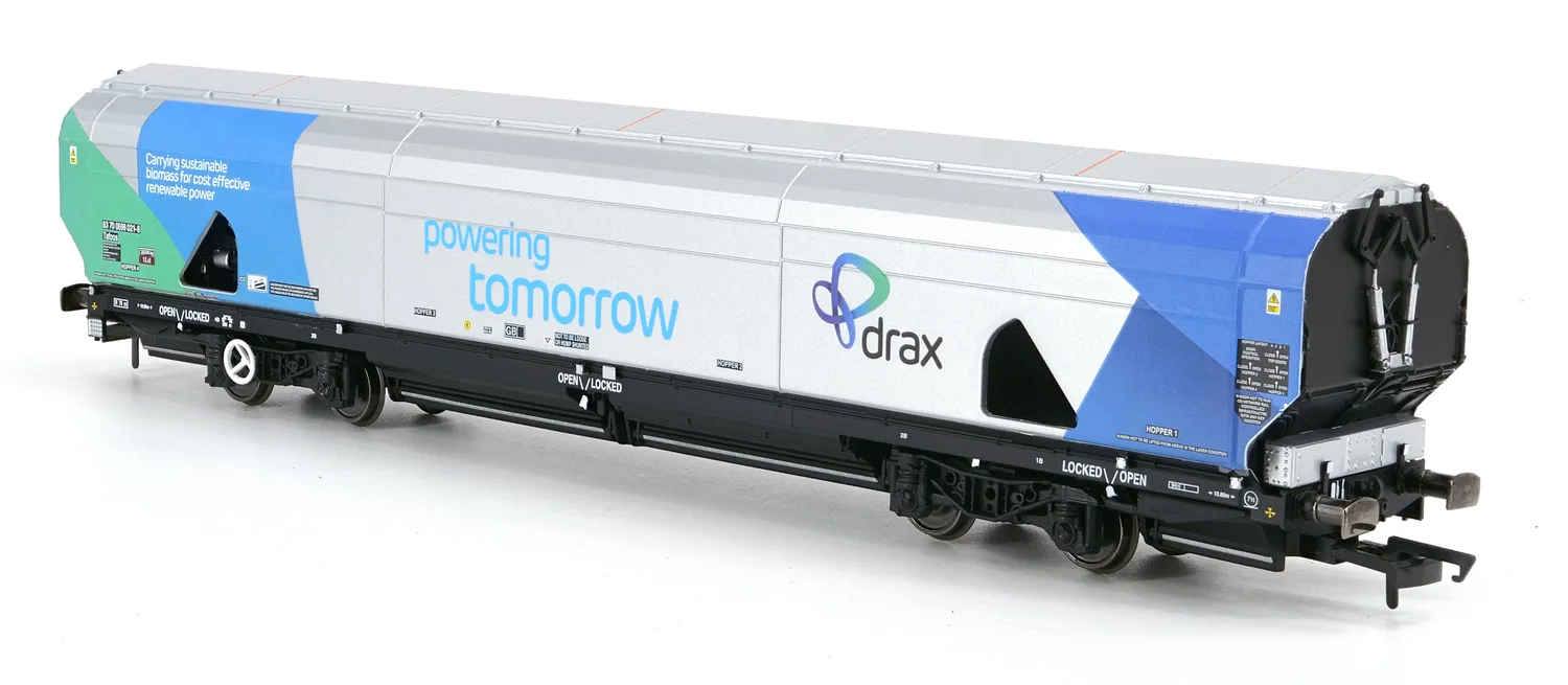 Hornby Drax IIA-D modellvagnar OO Pack 4 biomass